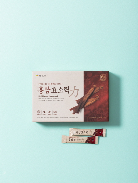 ▲하루 식후 3포로 활력 찾도록 돕는 '홍삼 효소력'
