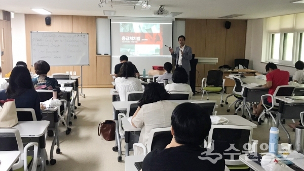 경기도교육청이 교직원을 대상으로 응급처치강사 양성 교육을 실시한다.(사진=경기도교육청)