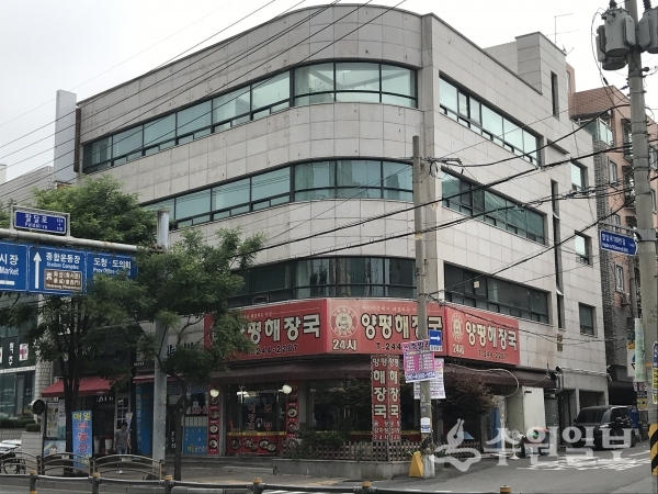 30일부터 사용될 고등동 임시청사.(사진=고등동)