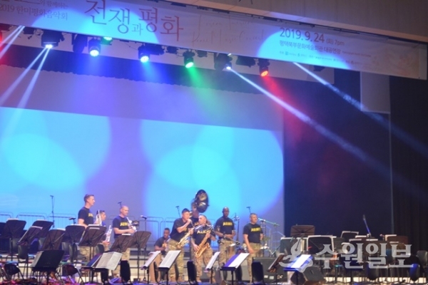 평택시국제교류재단이 지난 24일 2019 한미평화음악회를 성황리에 개최했다.(사진=평택시청)