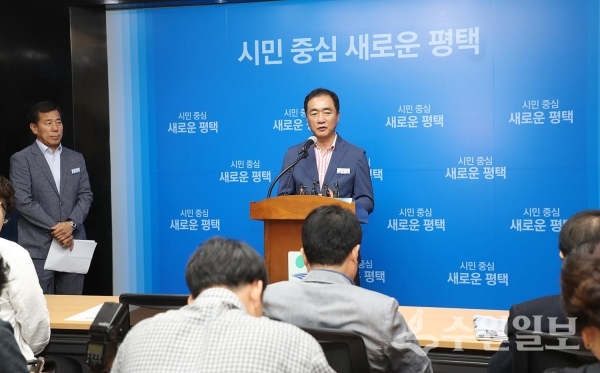 정장선 평택시장.(사진=평택시)
