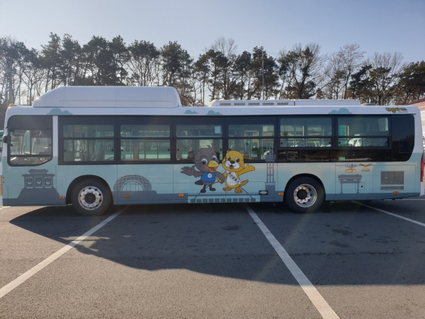 30일 운행을 시작한 오산시 C1버스.(사진=오산시)