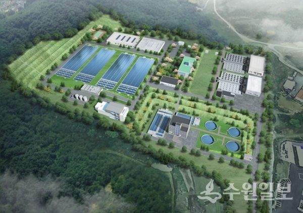 용인정수장 신설동 추가 조감도.(사진=용인시)