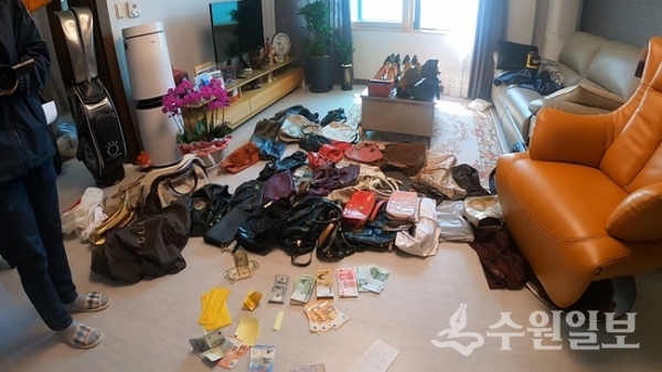 지난해 경기도 광역체납기동반이 지방세 고액·상습 체납액 징수에 나서 압류한 물품들.(사진=경기도)