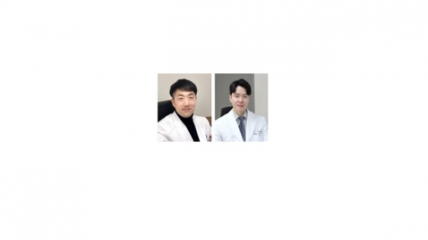 이창욱(왼쪽) 박장호 과장.(사진=이춘택병원)