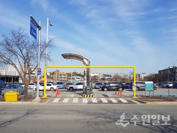 평택시 팽성 제1공영주차장 전경.(사진=평택시)