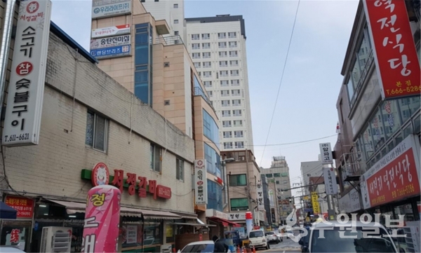평택시 서정리역 앞 경관.(사진=평택시)