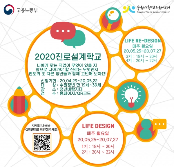 ‘2020 진로설계학교’ 참가자 모집 포스터.