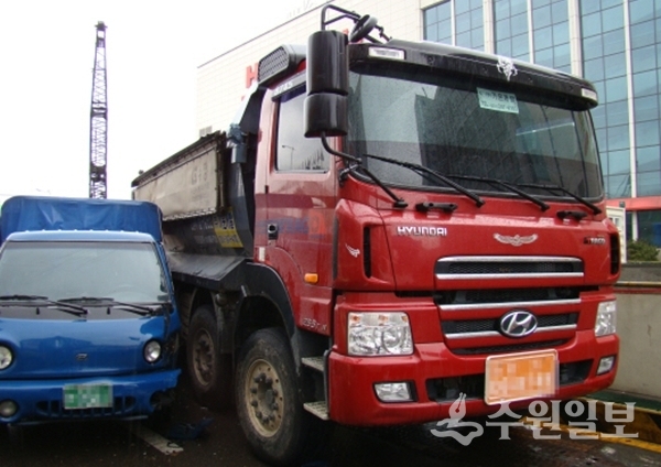 한국교통안전공단 경기남부본부는 사업용 화물차 교통사고 제로 운동을 진행 중이다.(사진=수원일보)