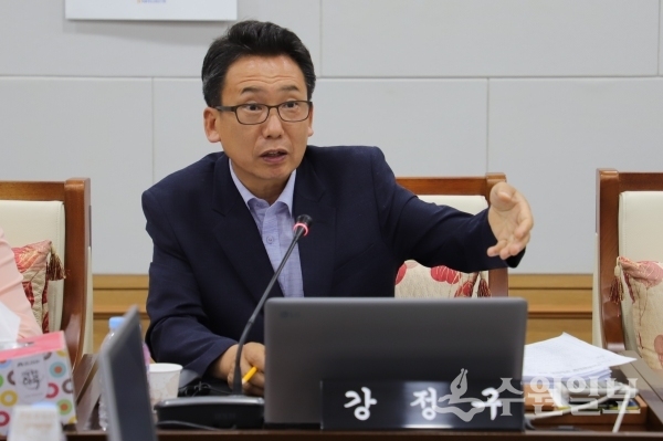 후반기 평택시의회 부의장을 맡은 강정구 시의원.(사진=미래통합당 평택시 을 당원협의회)