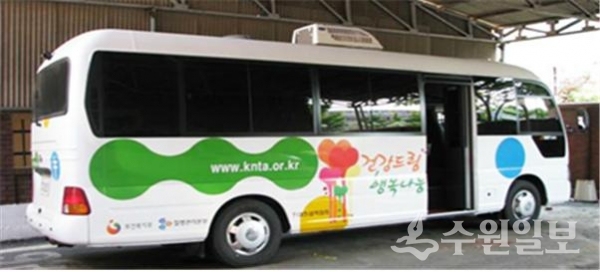 강화군 보건소 결핵검사 차량.(사진=강화군)