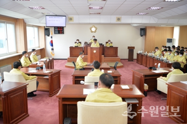 강화군의회 제264회 임시회 모습.(사진=강화군의회)