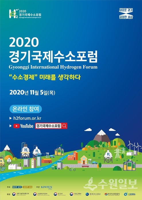 경기국제수소포럼 포스터.(사진=경기도)
