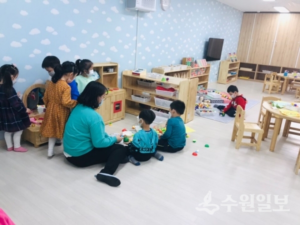 고천행복어린이집 내부.(사진=의왕시)