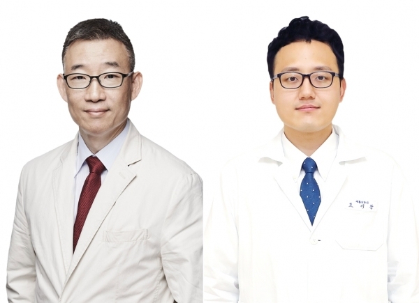 (왼쪽부터)성빈센트병원 재활의학과 김준성 교수와 조이찬 교수.(사진=성빈센트병원)