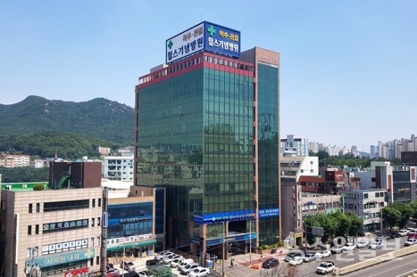 안양윌스기념병원 전경.