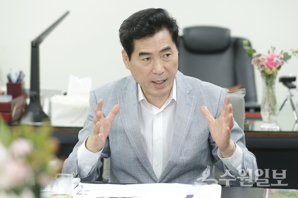 김상돈 의왕시장.(사진=의왕시)