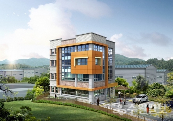 오산시는 노인 일자리리등을 전담할 '시니어 클럽'을 운영할 법인을 모집하고 있다.(사진은 오산시니어클럽 신축 조감도= 오산시)