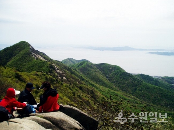 강화 마니산에서 바라본 서해 모습. (사진=강화군)