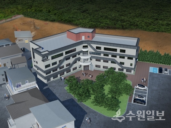 민간위탁운영기관을 모집중인 오산시 하나울복지센터 신축 조감도(사진=오산시)