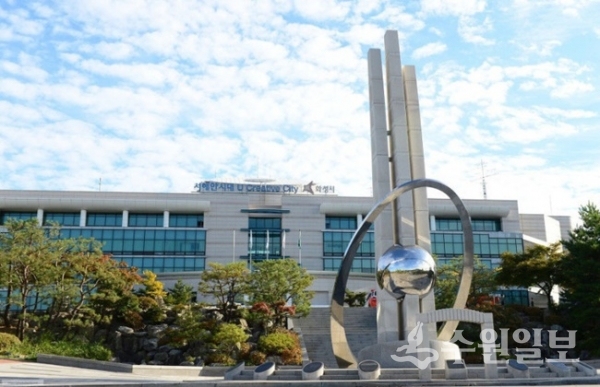 대한민국 지속가능발전대상에서 대상인 ‘대통령상’을 수상한 화성시 청사전경(사진=화성시)