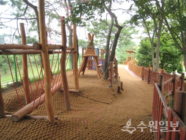의왕시가 아이들을 위한 공간을 새롭게 단장한 경기아이누리놀이터. (사진=의왕시)