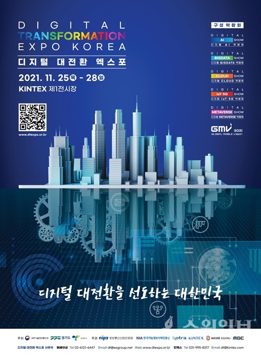 2021 디지털 대전환 엑스포 포스터.(사진=경기도)