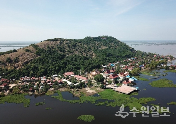 프놈끄라옴 ‘수원마을’ 전경. (사진=수원시)