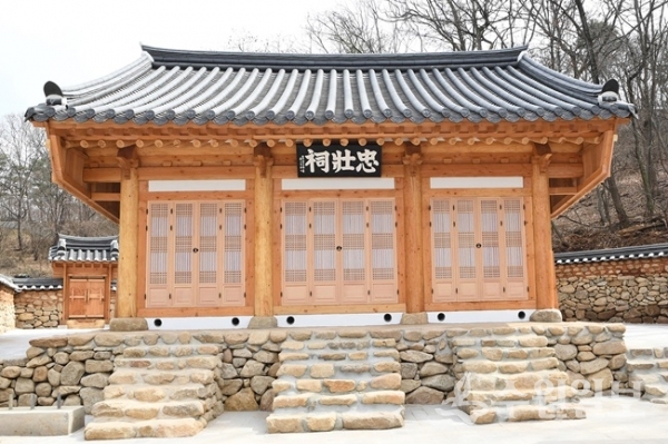 31일 준공식을 가진 충장사 전경. (사진=강화군)