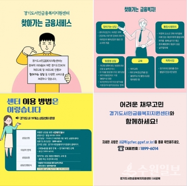 서민금융복지지원센터 찾아가는 금융복지 이미지.(사진=경기도)