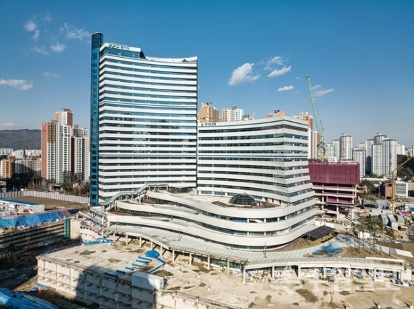 경기도 광교신청사 전경.
