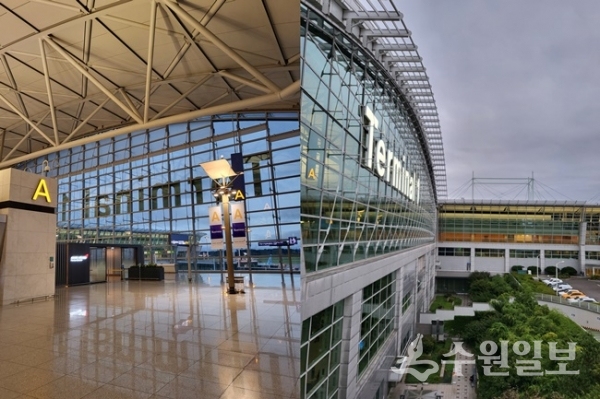 2022년 9월 6일 인천공항 청사 모습.(사진=수원일보)