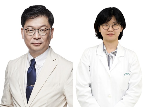 성빈센트병원 소화기내과 정우철(왼쪽) 김수지 교수.(사진=성빈센트병원)