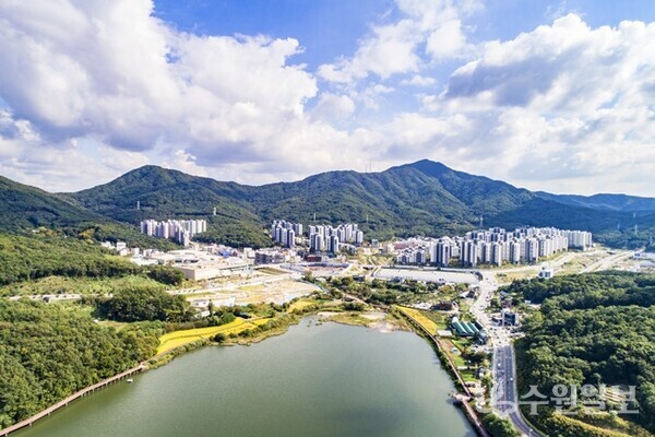 ‘의왕무민밸리’가 들어설 백운호수 전경. (사진=의왕시)