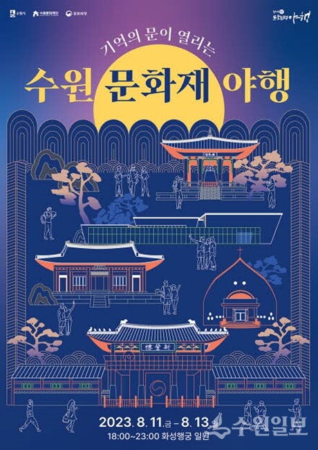 ‘2023 수원 문화재 야행’ 포스터.