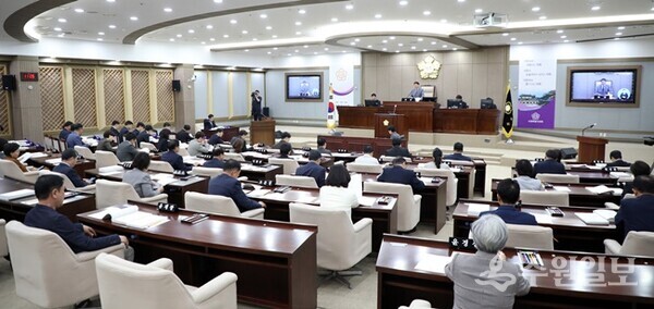 제378회 수원시의회 임시회가 26일 폐회했다(사진=수원시의회)