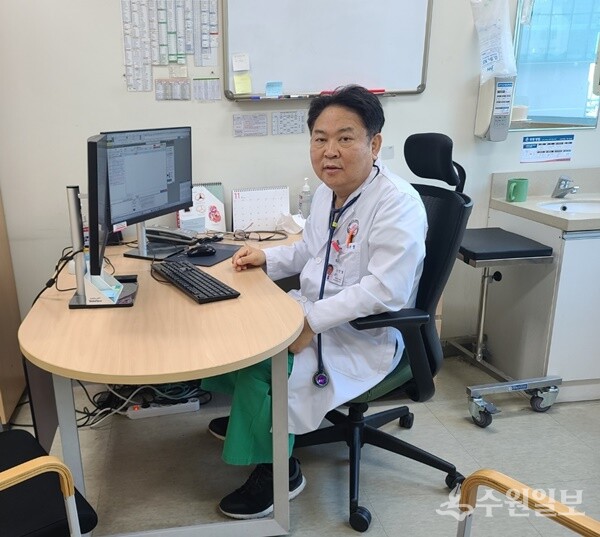 나찬영 한림대 흉부외과 교수. (사진=수원일보)