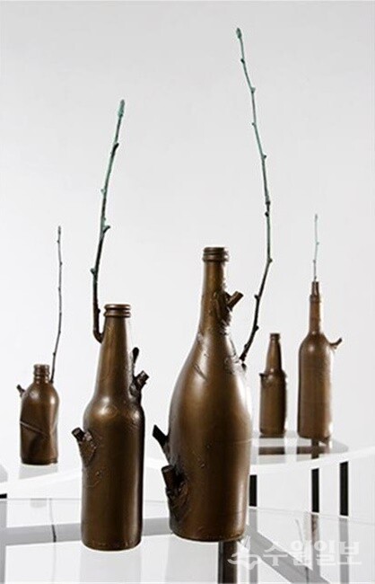 명상-삶에 대하여(부분), 가변설치, bronze, 2007 (작가소장)