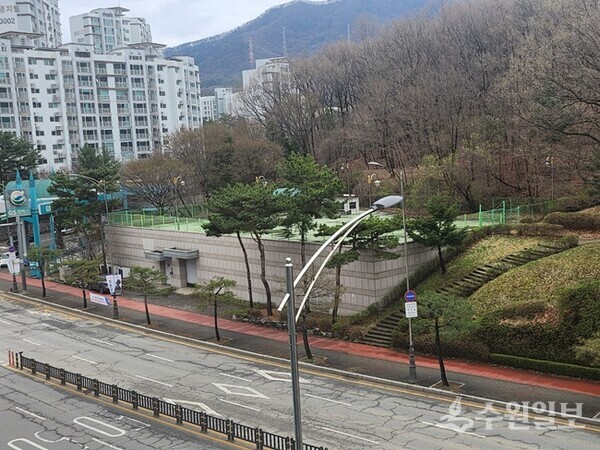 지역난방공사 동백가압장 부지. (사진=용인시)