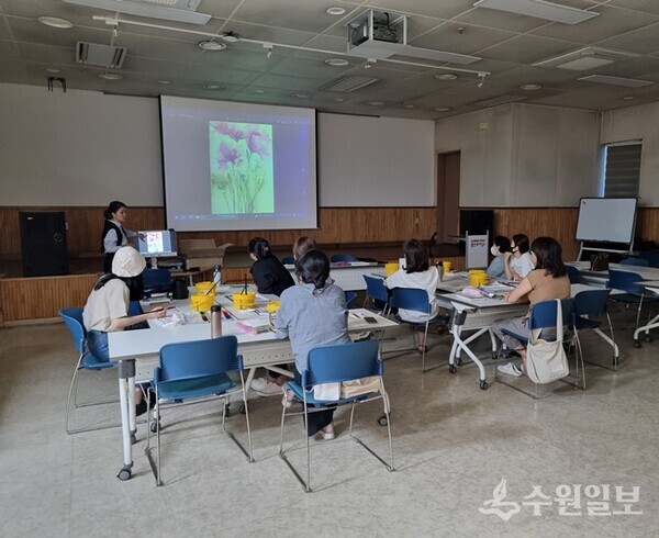 사진은 동아리 활동 진행 모습. (사진=용인시)