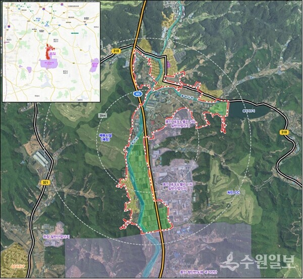용인시 이동읍 공공주택지구 지정계획도. (자료=용인시)