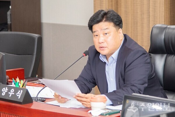 경기도의회 혁신추진특별위원회 위원장에 선출된 양우식 의원. (사진=경기도의회)