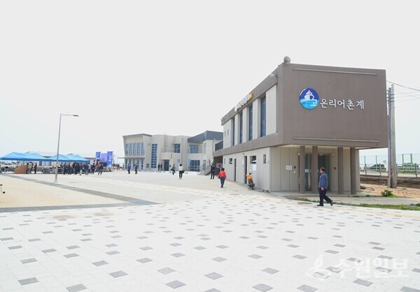 새롭게 조성된 고온항 모습. (사진=화성시)