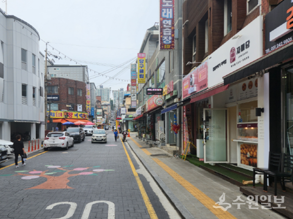 화서1동 골목상권 모습. (사진=수원시)