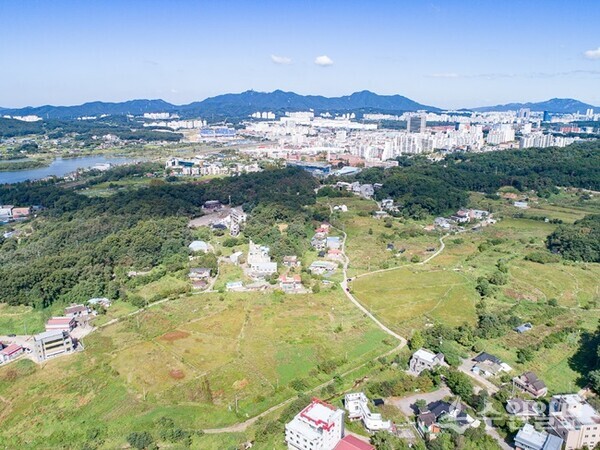 의왕월암지구 전경. (사진=의왕시)