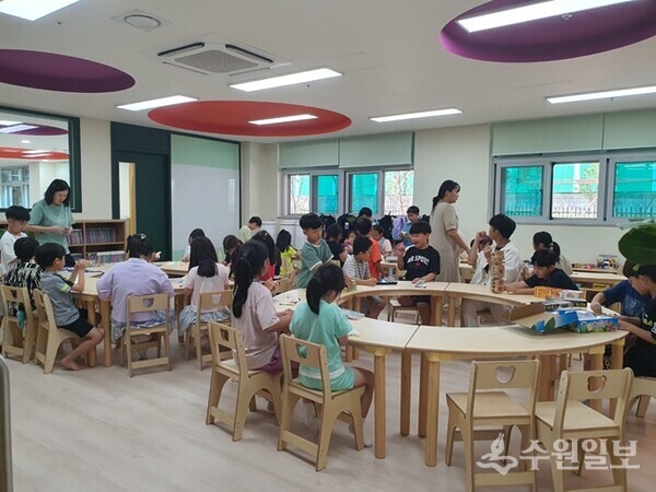 고림동 고진초등학교 내 용인 첫 학교 안 '다함께돌봄센터 20호점'.(사진=용인시)