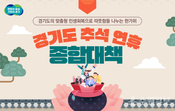 경기도 추석연휴 종합대책 추진 홍보물.