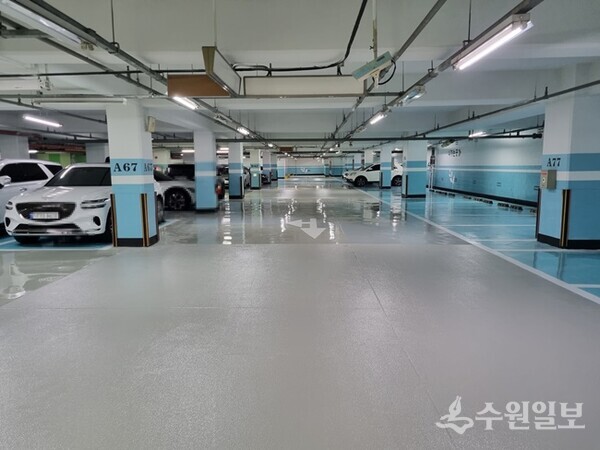 사진은 용인시내 한 공동주택 지하주차장의 모습. (사진=용인시)