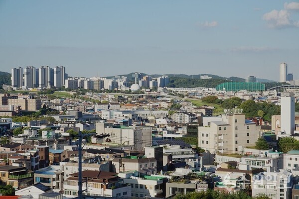 수원화성 안 구도심 전경. (사진=수원일보)