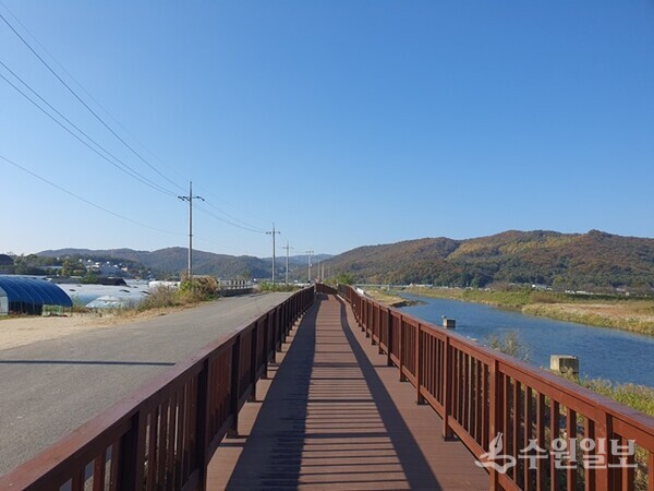 경안천 포곡~모현 구간 산책로 모습. (사진=용인시)